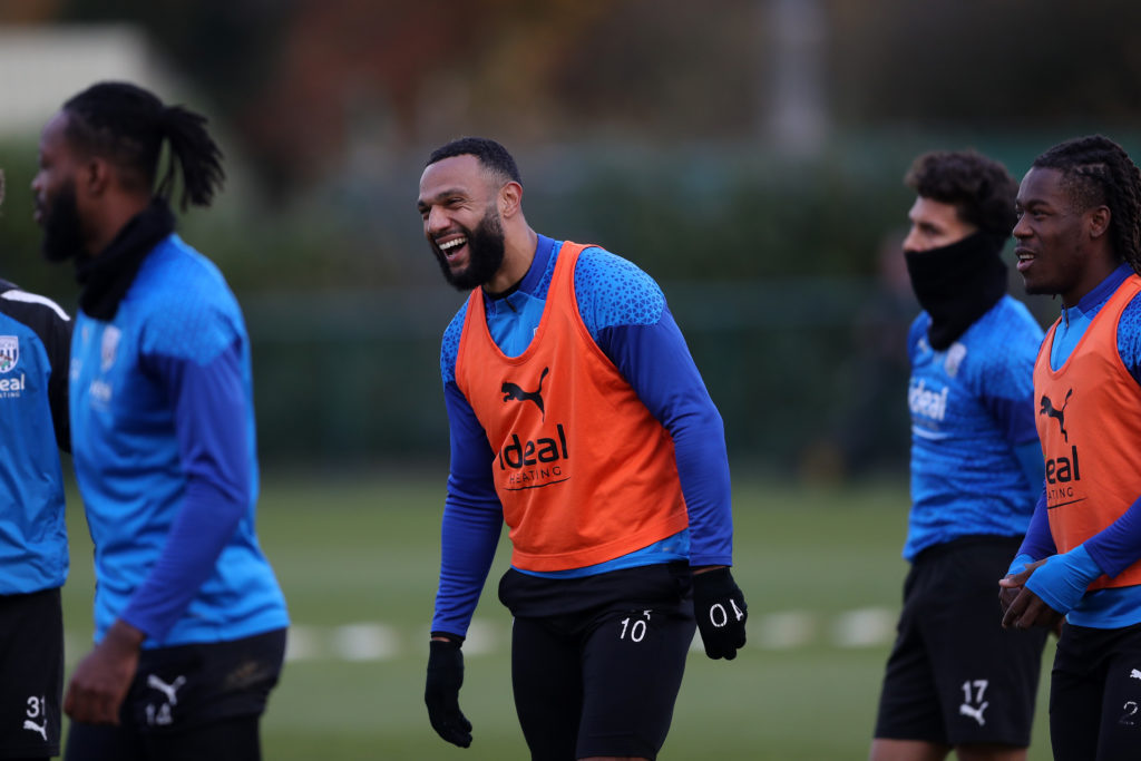 West Bromwich Albion Training Session