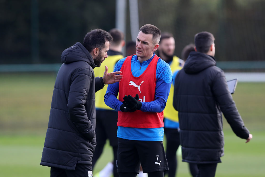 West Bromwich Albion Training Session