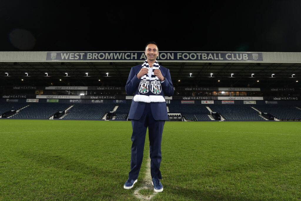 New West Bromwich Albion Owner Shilen Patel Photo shoot