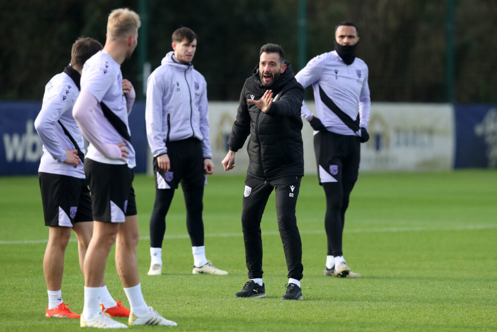 West Bromwich Albion Training Session